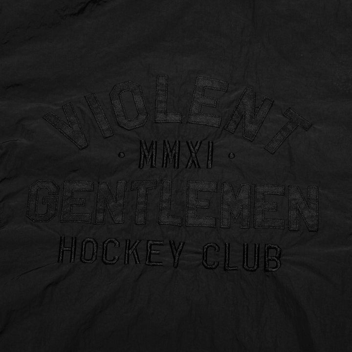 Hockey Loyalty Blacked Out Pullover Jacket - - Men's Jackets - Violent Gentlemen Hockey Lifestyle | Built by Fans for Fans | Perfect Gift for hockey fan or hockey players that live in the hockey culture