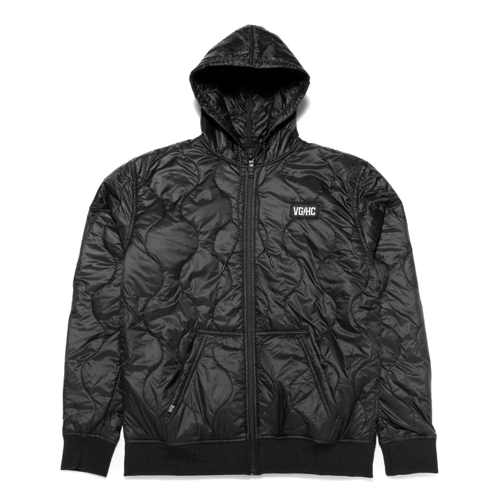Hockey Explorer Quilted Puffy Jacket - - Men's Jackets - Violent Gentlemen Hockey Lifestyle | Built by Fans for Fans | Perfect Gift for hockey fan or hockey players that live in the hockey culture