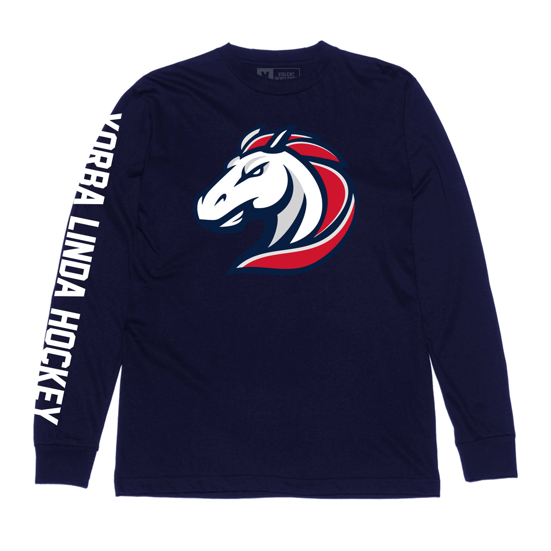 Yorba Linda 2025 Long Sleeve Tee - - Men's Long Sleeve T-Shirts - Violent Gentlemen