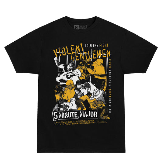 5 Minute Major Premium Tee -  - Men's T-Shirts - Violent Gentlemen