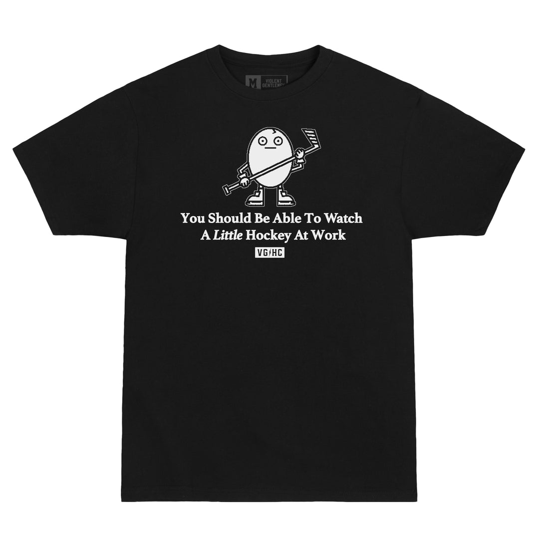 Hockey Little Hockey Premium Tee - - Men's T-Shirts - Violent Gentlemen Hockey Lifestyle | Built by Fans for Fans | Perfect Gift for hockey fan or hockey players that live in the hockey culture