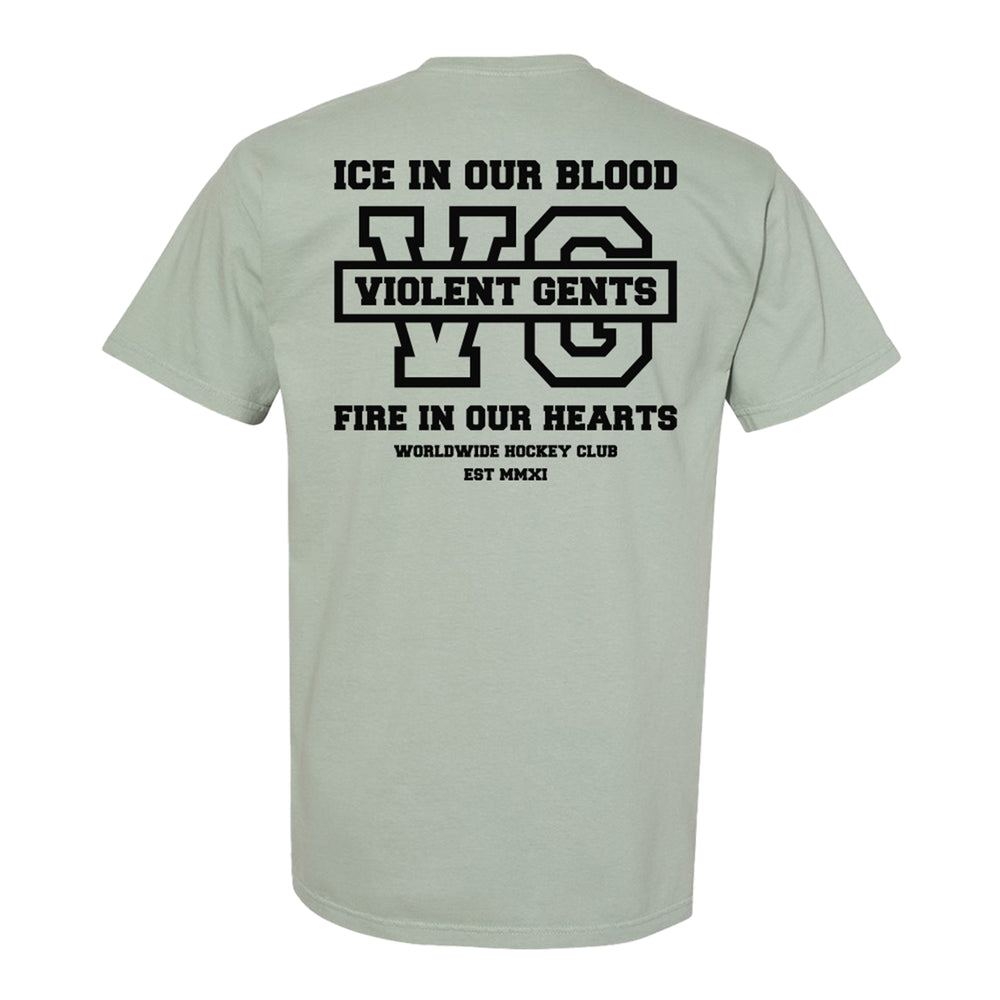 Hockey New Direction Vintage Tee - - Men's T-Shirts - Violent Gentlemen Hockey Lifestyle | Built by Fans for Fans | Perfect Gift for hockey fan or hockey players that live in the hockey culture