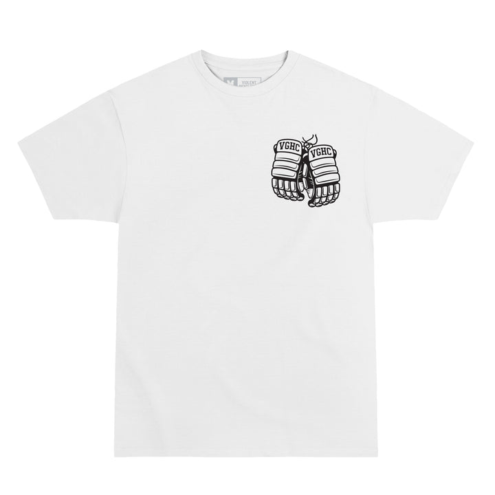 Hockey Warrior Premium Tee - - Men's T-Shirts - Violent Gentlemen Hockey Lifestyle | Built by Fans for Fans | Perfect Gift for hockey fan or hockey players that live in the hockey culture