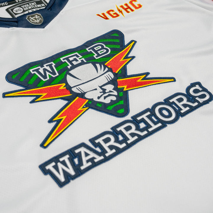 Hockey Web Warriors Away PBH Jersey - - Jerseys - Violent Gentlemen Hockey Lifestyle | Built by Fans for Fans | Perfect Gift for hockey fan or hockey players that live in the hockey culture