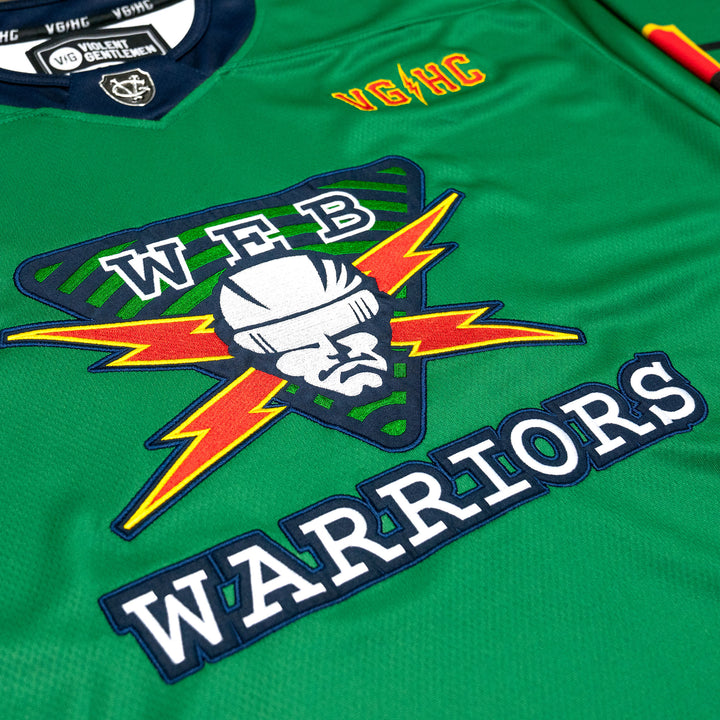 Hockey Web Warriors Home PBH Jersey - - Jerseys - Violent Gentlemen Hockey Lifestyle | Built by Fans for Fans | Perfect Gift for hockey fan or hockey players that live in the hockey culture