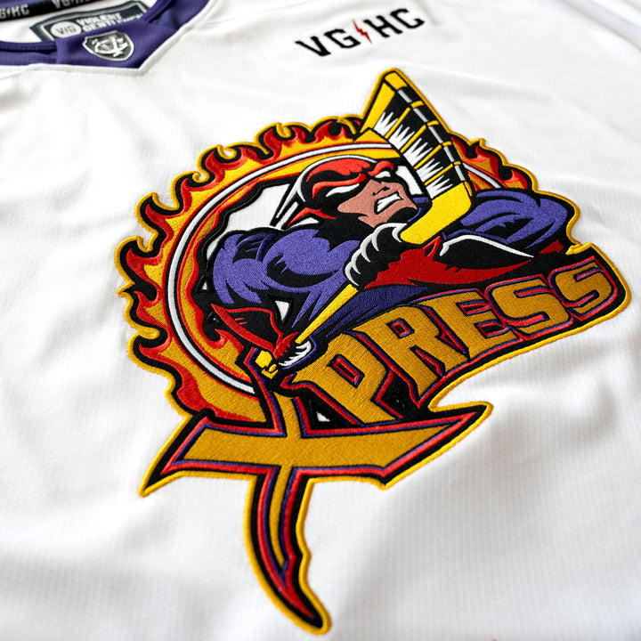 Hockey Xpress Away PBH Jersey - - Jerseys - Violent Gentlemen Hockey Lifestyle | Built by Fans for Fans | Perfect Gift for hockey fan or hockey players that live in the hockey culture
