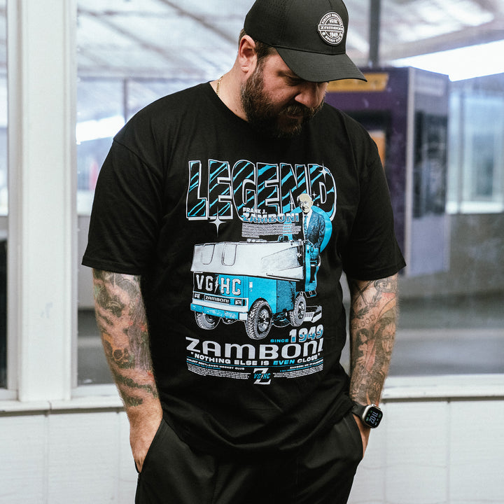 Hockey Zamboni 1949 Tech Snapback - - Hats - Violent Gentlemen Hockey Lifestyle | Built by Fans for Fans | Perfect Gift for hockey fan or hockey players that live in the hockey culture
