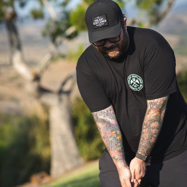 Hockey Country Club Velcro Patch - - Accessories - Violent Gentlemen Hockey Lifestyle | Built by Fans for Fans | Perfect Gift for hockey fan or hockey players that live in the hockey culture