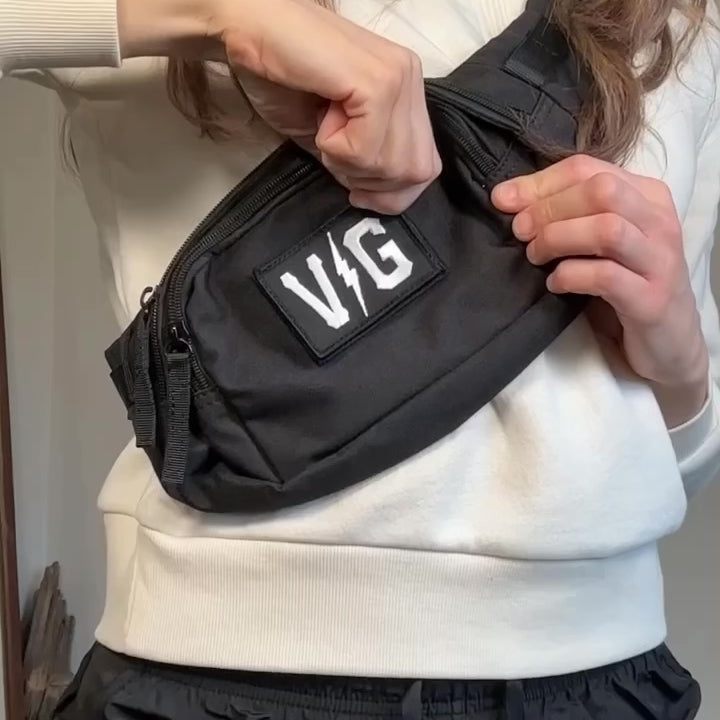 Hockey Standard Issue Tactical Fanny Pack - - Accessories - Violent Gentlemen Hockey Lifestyle | Built by Fans for Fans | Perfect Gift for hockey fan or hockey players that live in the hockey culture