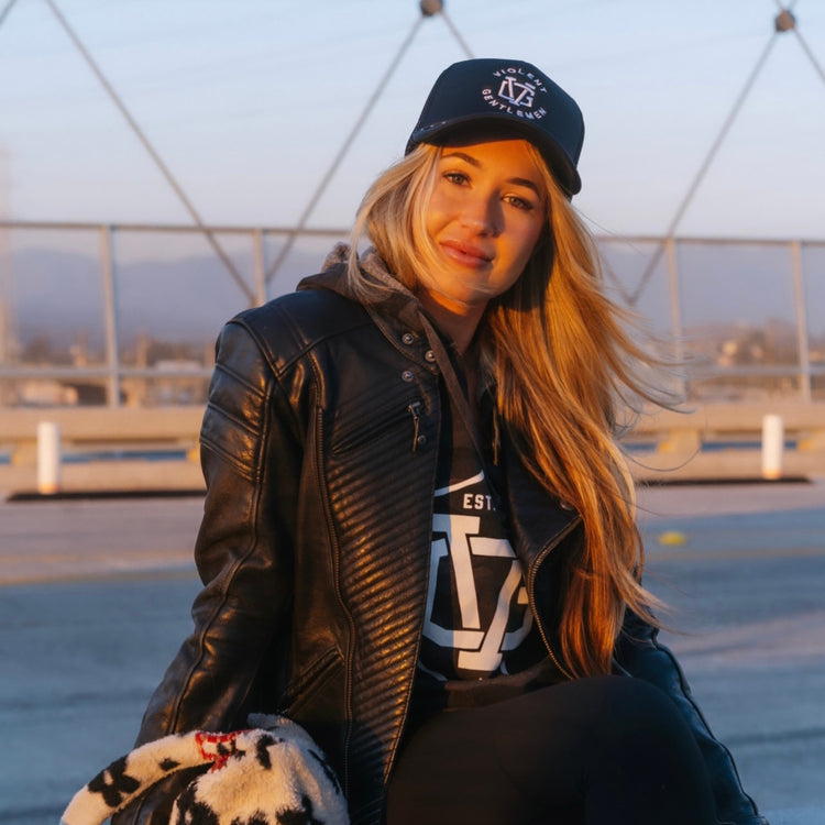 Davis Womens Pullover Hood - - Women's Fleece Tops - Violent Gentlemen