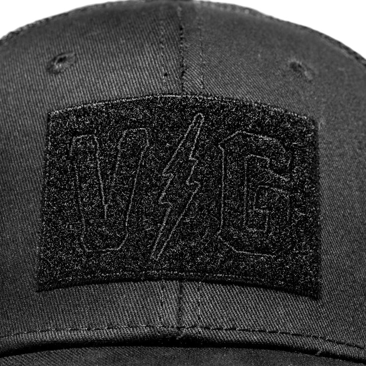 Hockey Bolts Tactical Trucker - - Hats - Violent Gentlemen Hockey Lifestyle | Built by Fans for Fans | Perfect Gift for hockey fan or hockey players that live in the hockey culture