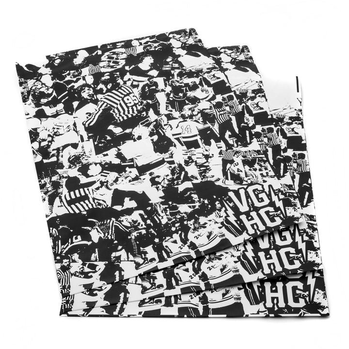 Hockey All Over Print Bag - Black - Accessories - Violent Gentlemen Hockey Lifestyle | Built by Fans for Fans | Perfect Gift for hockey fan or hockey players that live in the hockey culture