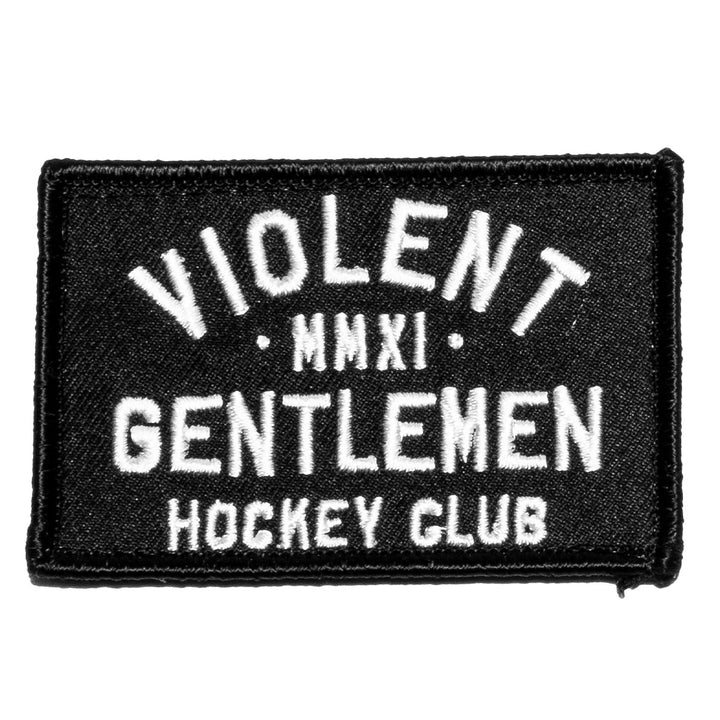 Hockey Loyalty Velcro Patch - - Accessories - Violent Gentlemen Hockey Lifestyle | Built by Fans for Fans | Perfect Gift for hockey fan or hockey players that live in the hockey culture