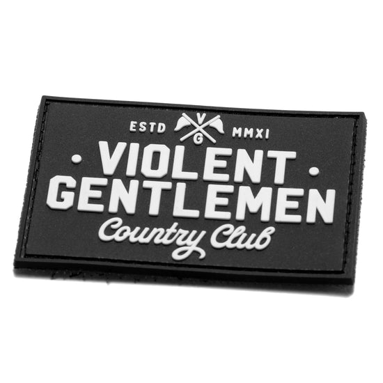 Country Club PVC Velcro Patch -  - Accessories - Violent Gentlemen