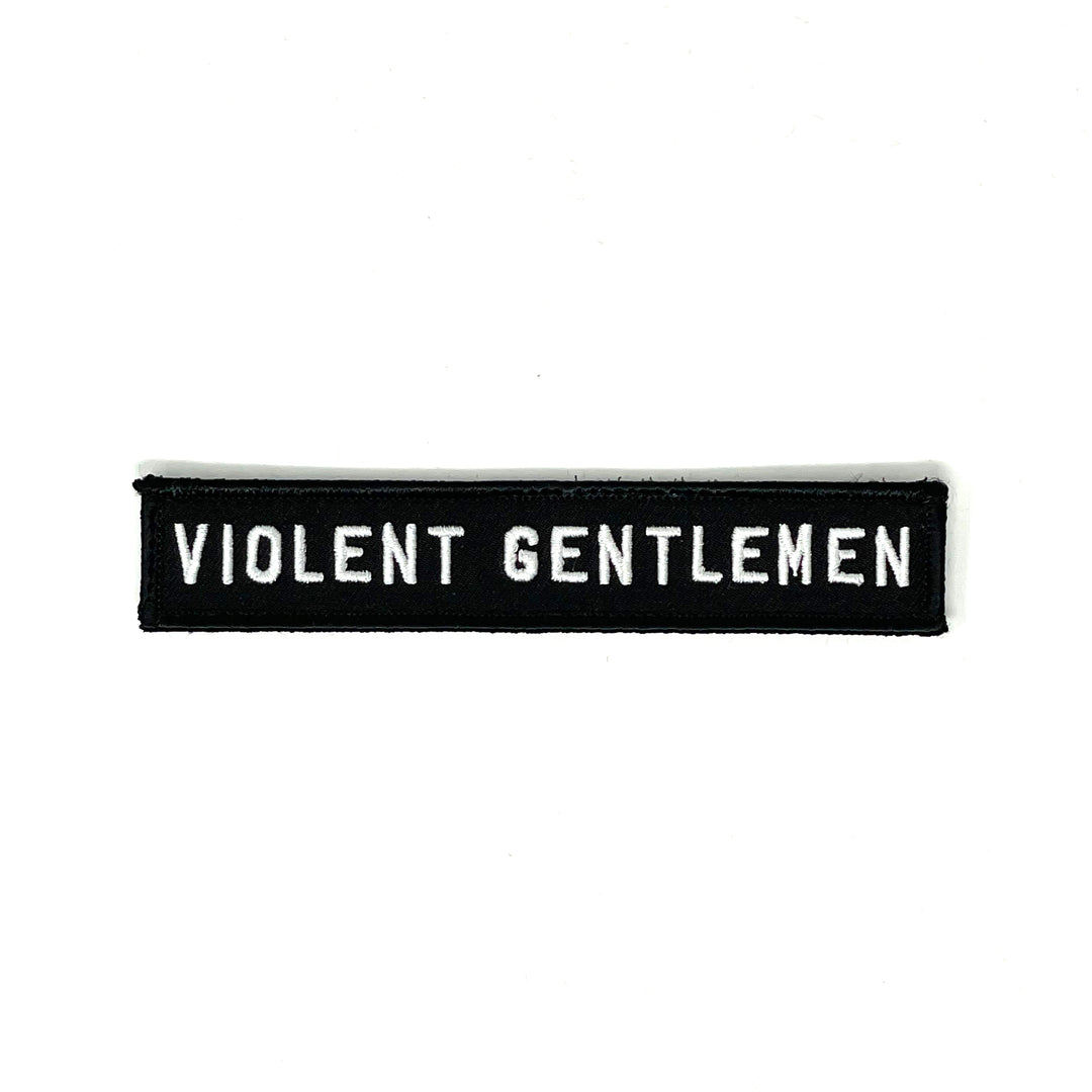 Soft Block Embroidery Patch - - Accessories - Violent Gentlemen