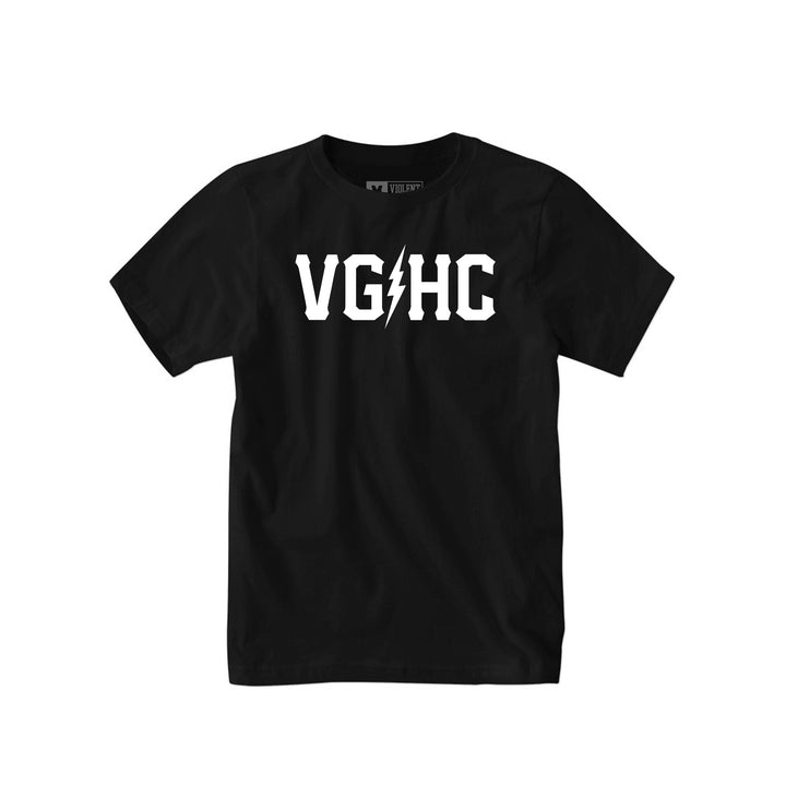 Hockey Black Bolts Kids Tee - - Kid's T-Shirts - Violent Gentlemen Hockey Lifestyle | Built by Fans for Fans | Perfect Gift for hockey fan or hockey players that live in the hockey culture