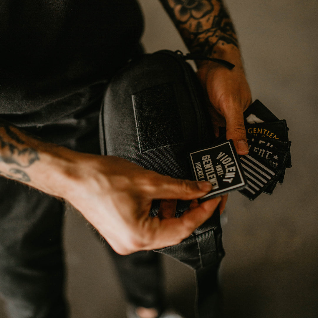 Hockey Standard Issue Tactical Fanny Pack - - Accessories - Violent Gentlemen Hockey Lifestyle | Built by Fans for Fans | Perfect Gift for hockey fan or hockey players that live in the hockey culture