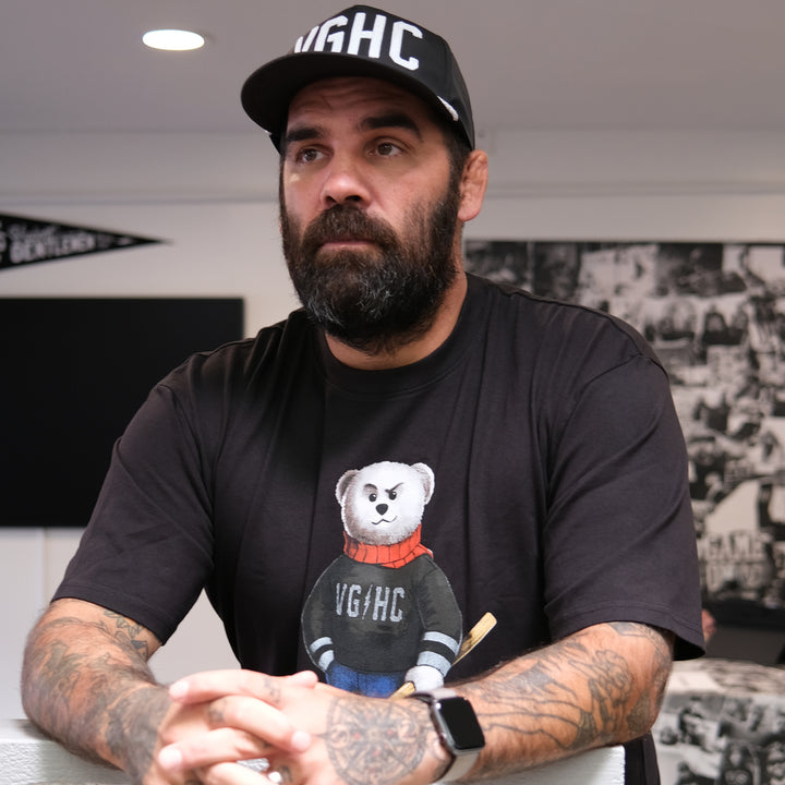 Hockey Tribute Golf Hat - - Hats - Violent Gentlemen Hockey Lifestyle | Built by Fans for Fans | Perfect Gift for hockey fan or hockey players that live in the hockey culture