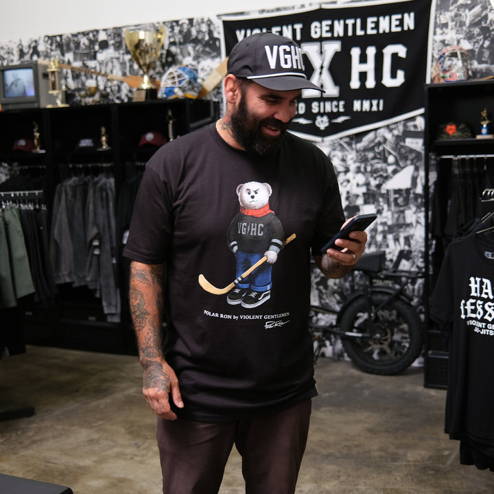 Hockey Tribute Golf Hat - - Hats - Violent Gentlemen Hockey Lifestyle | Built by Fans for Fans | Perfect Gift for hockey fan or hockey players that live in the hockey culture