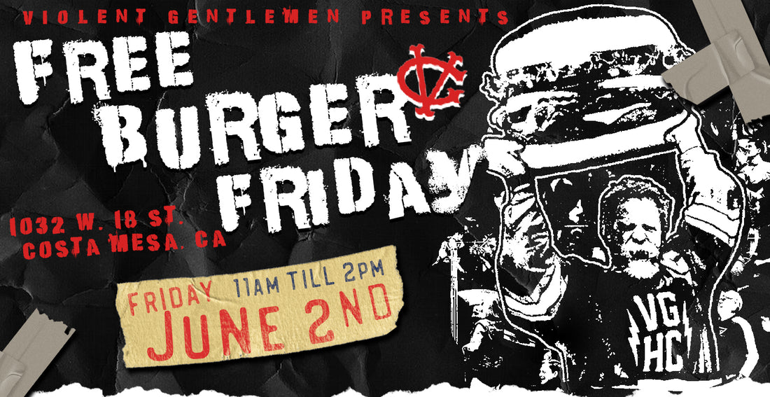 Free Burger Fridays - Summer 2023
