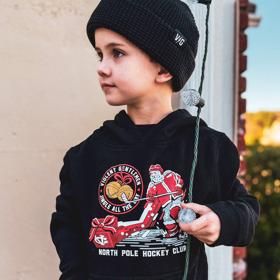 Jingle Kids Pullover Hood
