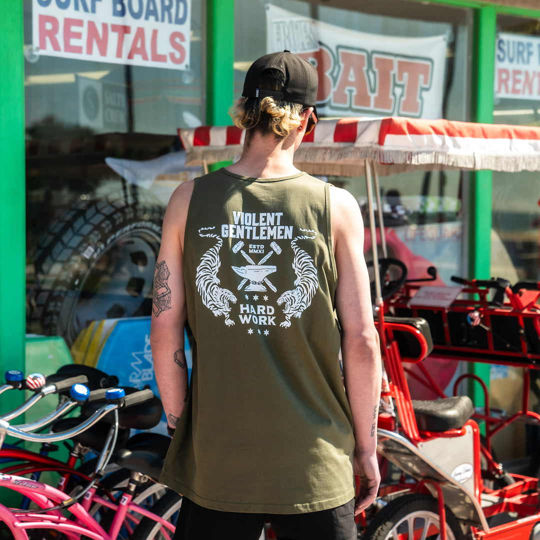 Jungle Premium Tank Top - - Men's Tank Tops - Violent Gentlemen