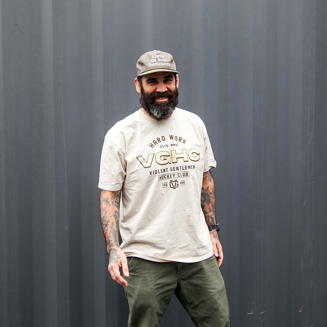 Hockey Bloodline Premium Tee - - Men's T-Shirts - Violent Gentlemen Hockey Lifestyle | Built by Fans for Fans | Perfect Gift for hockey fan or hockey players that live in the hockey culture