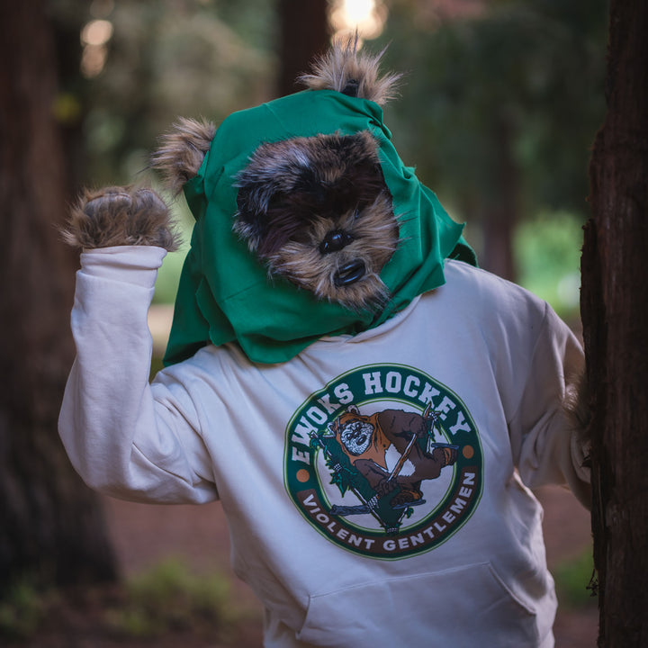 Ewoks Hockey Pullover Hood - - Men's Fleece Tops - Violent Gentlemen