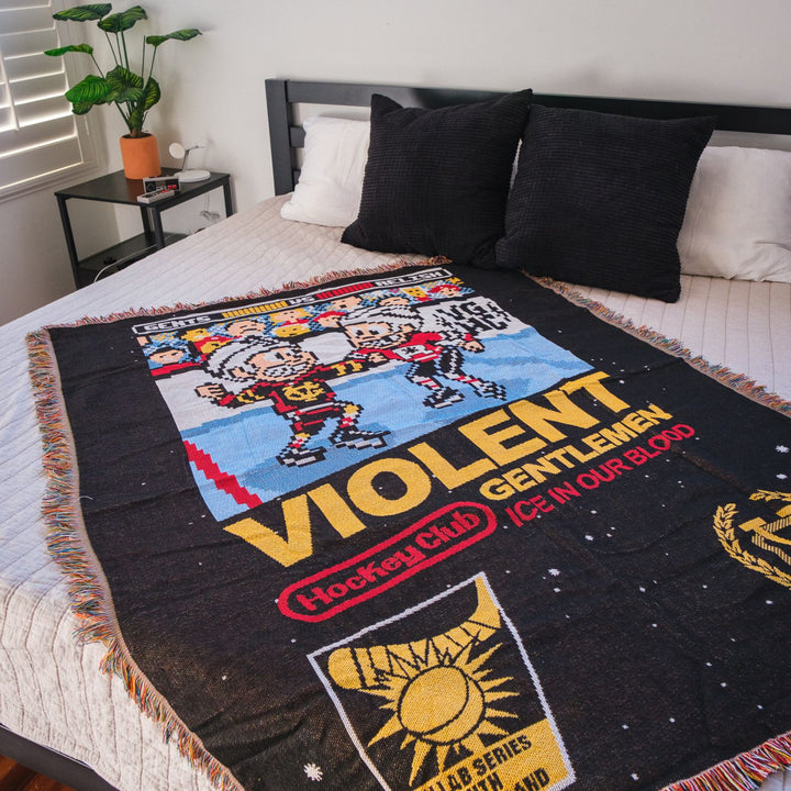 8-Bit Jacquard Blanket -  - Accessories - Violent Gentlemen