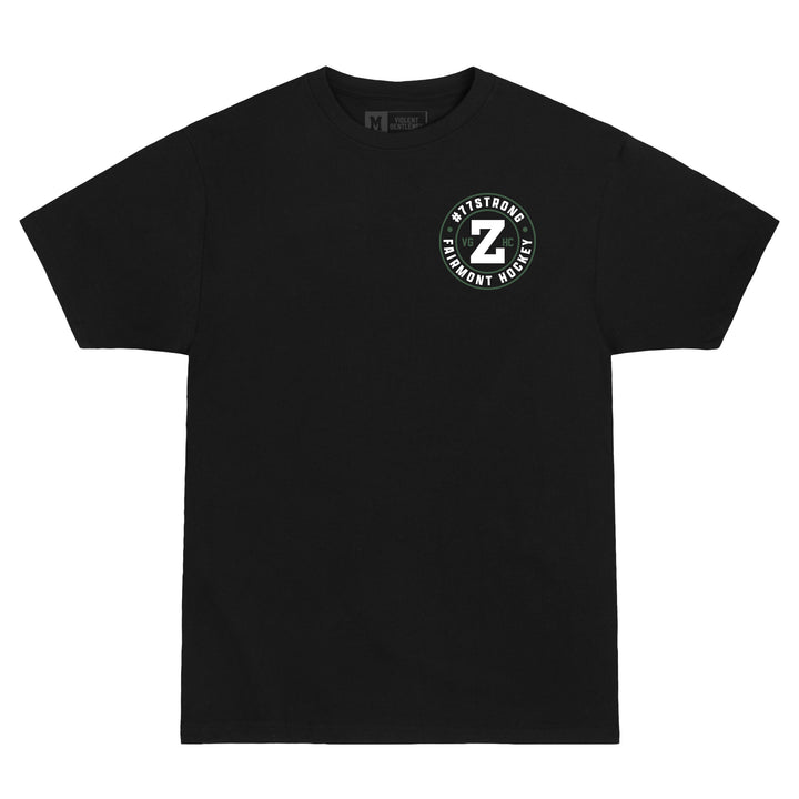 Hockey 77 Strong Premium Tee - - Men's T-Shirts - Violent Gentlemen Hockey Lifestyle | Built by Fans for Fans | Perfect Gift for hockey fan or hockey players that live in the hockey culture