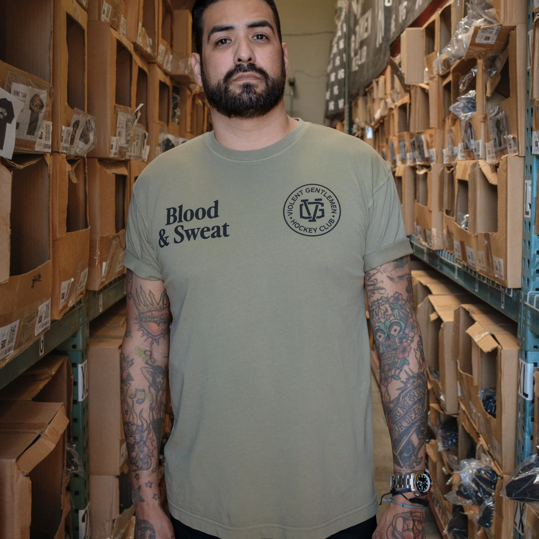 Embrace Garment Dyed Tee -  - Men's T-Shirts - Violent Gentlemen