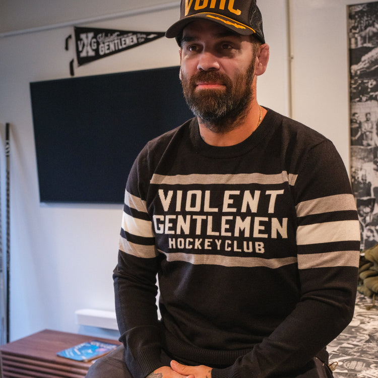 Members Knit Sweater -  - Men's Fleece Tops - Violent Gentlemen