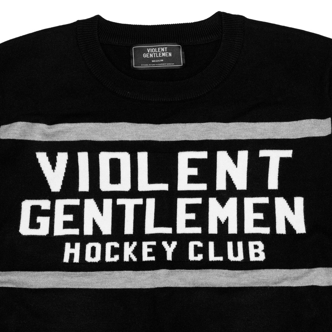 Members Knit Sweater -  - Men's Fleece Tops - Violent Gentlemen