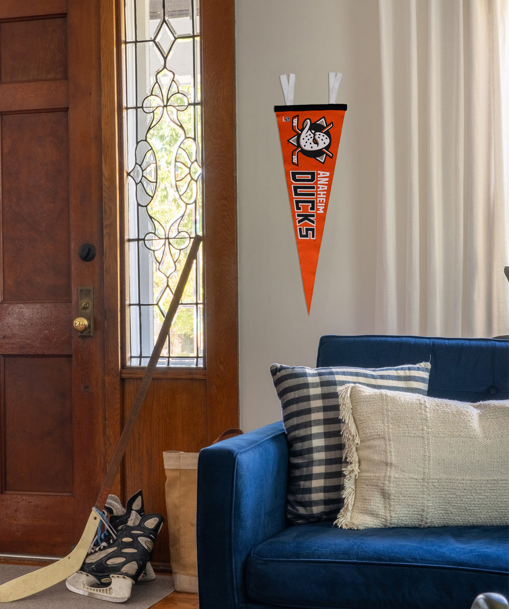 Anaheim Ducks 2024 Logo Pennant • NHL x Oxford Pennant - - Pennant - Oxford Pennant