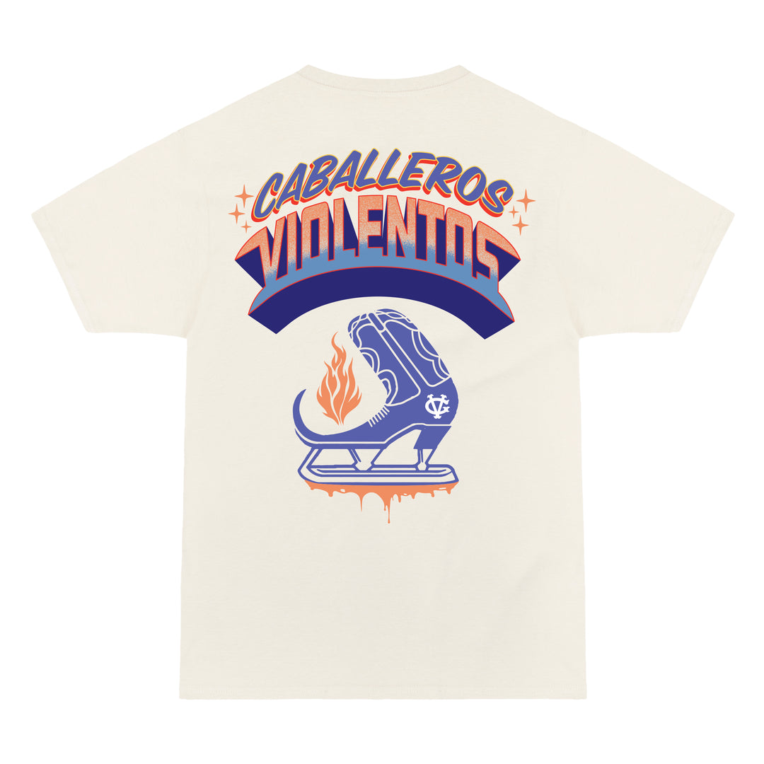 Hockey Rotulo Premium Tee - - Men's T-Shirts - Violent Gentlemen Hockey Lifestyle | Built by Fans for Fans | Perfect Gift for hockey fan or hockey players that live in the hockey culture