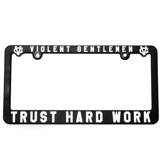 Trust License Plate Frame -  - Accessories - Violent Gentlemen