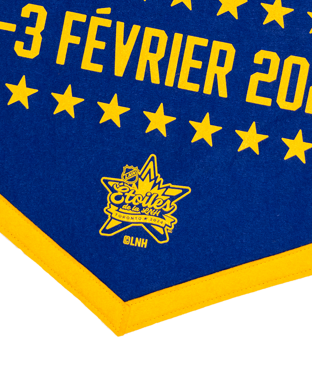 2024 NHL® All-Star French Camp Flag • NHL x Oxford Pennant - - Camp Flag - Oxford Pennant