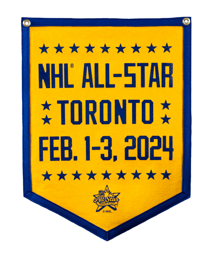 2024 NHL® All-Star Camp Flag • NHL x Oxford Pennant - - Camp Flag - Oxford Pennant