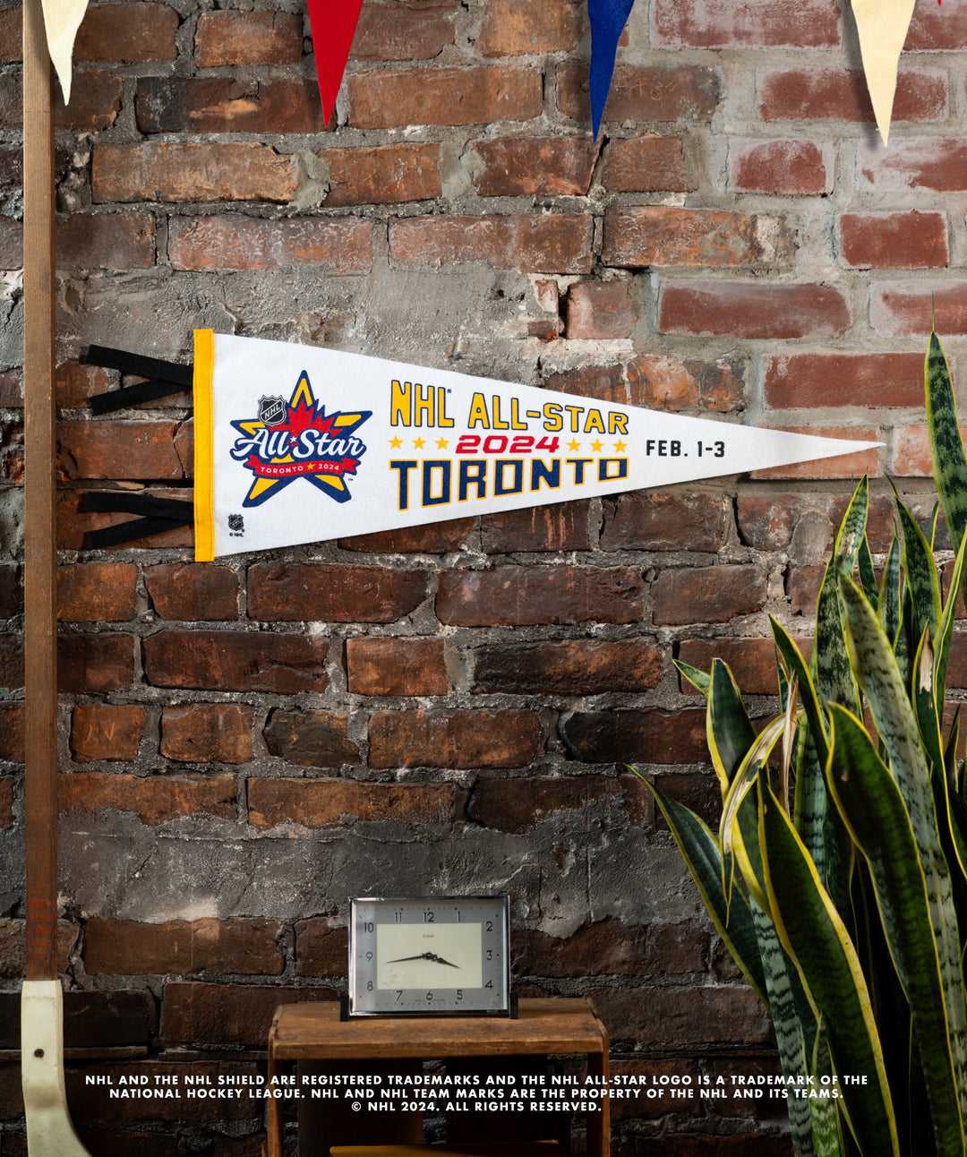 2024 NHL® All-Star Pennant • NHL x Oxford Pennant - - Pennant - Oxford Pennant