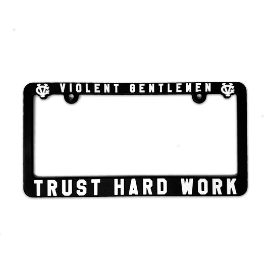 Trust License Plate Frame -  - Accessories - Violent Gentlemen