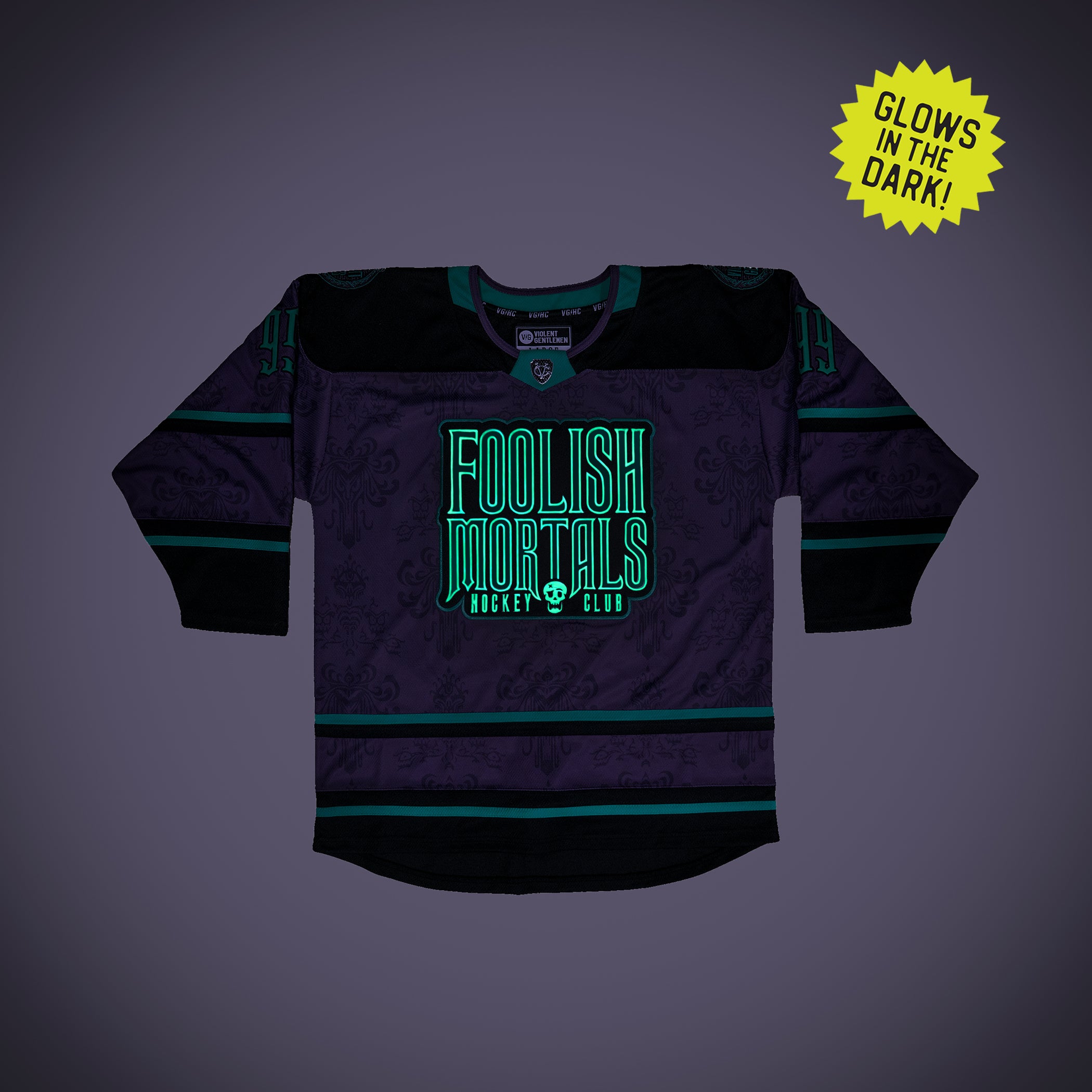 999 Haunts Kids Hockey Jersey | Violent Gentlemen