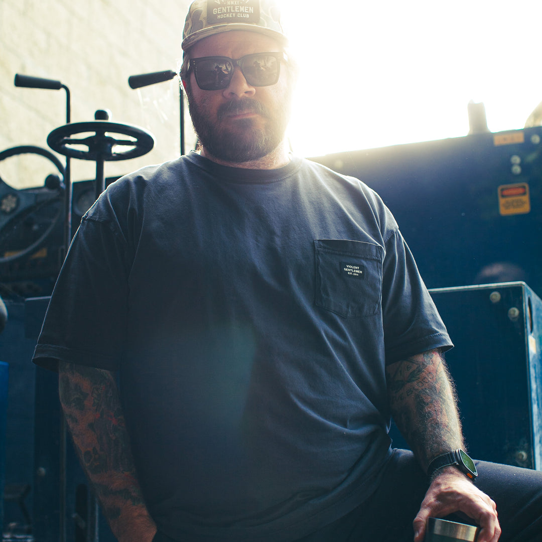Lemieux Garment Dye Pocket Tee