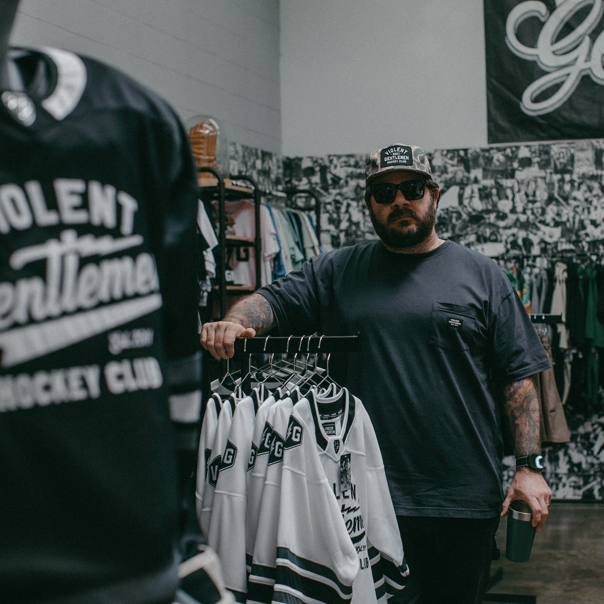 Lemieux Garment Dyed Pocket Tee | Violent Gentlemen