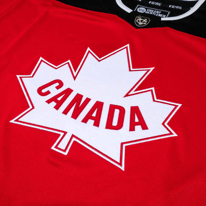Hockey Canada 2026 Hockey Jersey - - Jerseys - Violent Gentlemen Hockey Lifestyle | Built by Fans for Fans | Perfect Gift for hockey fan or hockey players that live in the hockey culture