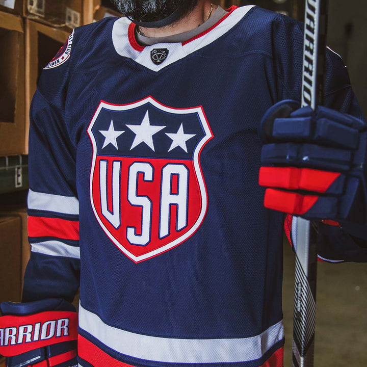 Hockey USA 2026 Hockey Jersey - - Jerseys - Violent Gentlemen Hockey Lifestyle | Built by Fans for Fans | Perfect Gift for hockey fan or hockey players that live in the hockey culture