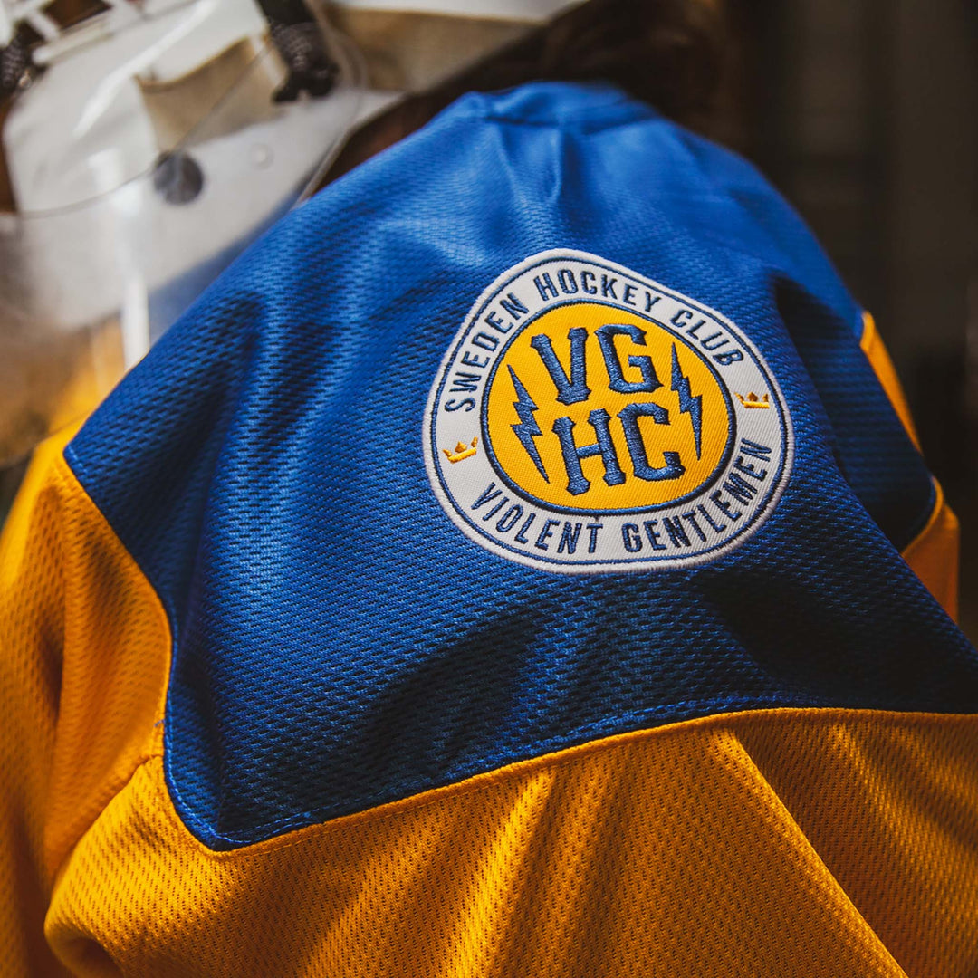 Hockey Sweden 2026 Hockey Jersey - - Jerseys - Violent Gentlemen Hockey Lifestyle | Built by Fans for Fans | Perfect Gift for hockey fan or hockey players that live in the hockey culture