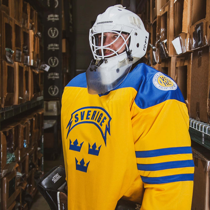 Hockey Sweden 2026 Hockey Jersey - - Jerseys - Violent Gentlemen Hockey Lifestyle | Built by Fans for Fans | Perfect Gift for hockey fan or hockey players that live in the hockey culture