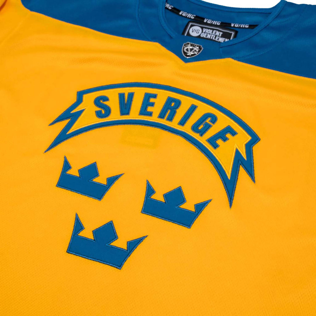Hockey Sweden 2026 Hockey Jersey - - Jerseys - Violent Gentlemen Hockey Lifestyle | Built by Fans for Fans | Perfect Gift for hockey fan or hockey players that live in the hockey culture