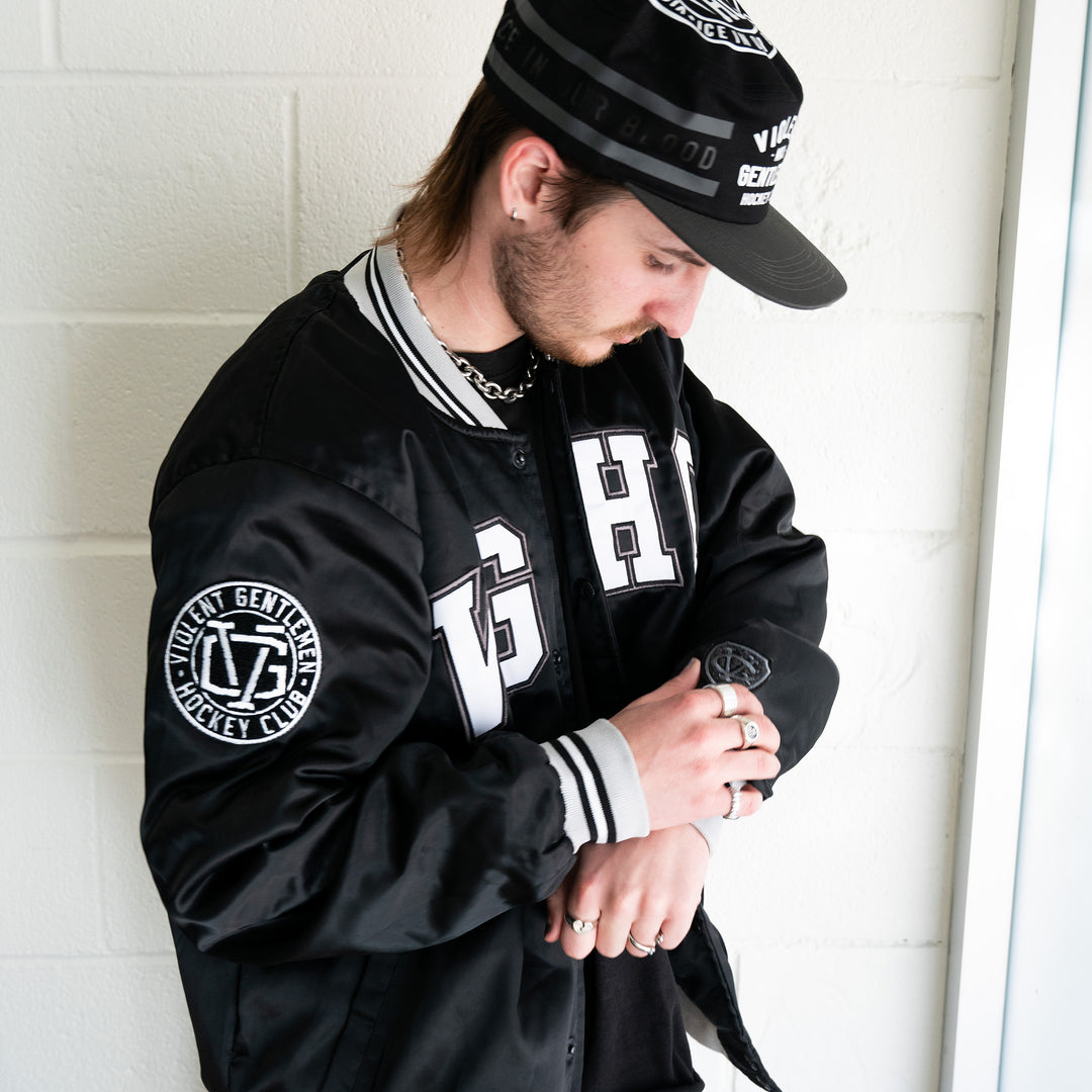 Daydream Satin Jacket - - Men's Jackets - Violent Gentlemen