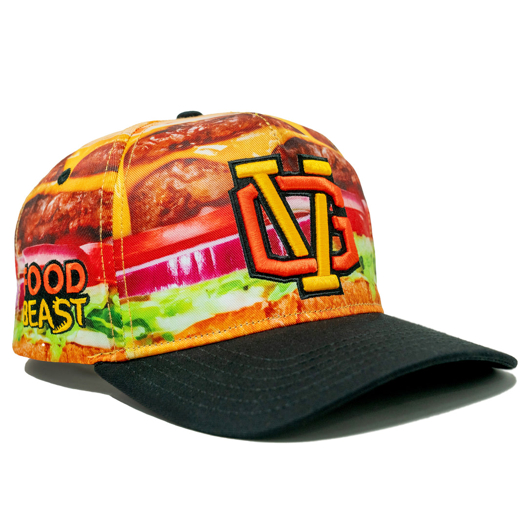 Free Burger Friday A-Frame Snapback - - Hats - Violent Gentlemen